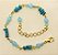 Pulseira partezinhas com pedras - Imagem 7