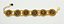 Pulseira Indiana base ouro - Imagem 1
