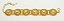 Pulseira Indiana base ouro - Imagem 2