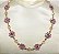 Colar flor de strass - Imagem 5