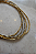 Colar Dourado/Ródio Canutilho menor 5 fios - Imagem 2