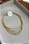 Colar Dourado Canutilhos 5 fios - Imagem 1