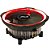 Cooler para Processador Intel E amd Mymax 120mm CCHX12-RD com LEd Vermelho - Imagem 1
