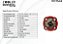 Cooler para Processador Intel E amd Mymax 120mm CCHX12-RD com LEd Vermelho - Imagem 3