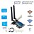 Placa wifi 5g com Bluetooth 4.0 Pcie Dual Band duas antenas para PC e MAC - Imagem 6