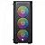 Gabinete Gamer Ninja AERO Com 3 Fans RGB  Mid Tower, Vidro Temperado, ATX Tela Mesh - Imagem 3