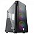 Gabinete Gamer Ninja AERO Com 3 Fans RGB  Mid Tower, Vidro Temperado, ATX Tela Mesh - Imagem 1