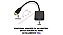 Conversor de Vídeo HDMI para VGA Cor preto sem áudio - Imagem 3