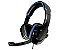 Headset K-Mex Gamer AR-S501 Preto Azul para PC Ps4 Xbox One Tablet Celular Notebook - Imagem 1