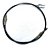 Cabo Do Acelerador Empilhadeira Hyster 50xm E Yale Gtp050rl MEDIDAS 1370MM - Imagem 2