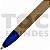 Caneta ecológica reciclável em papelão, ponta borracha touch para celular e tablet, porta celular e feltro limpador de tela, esferográfica com tinta azul - Imagem 6