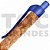 Caneta em cortiça ecológica reciclável com detalhes em plástico translúcido, esferográfica azul - Imagem 3