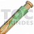 Caneta em fibra de bambu, clipe em formato de folha, ecológica, reciclável, esferográfica azul - Imagem 4