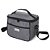 Bolsa térmica 6,0 litros, em nylon, com bolsos externos, alça para mão e ombro com mosquetão, com revestimento térmico - Imagem 2