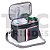 Bolsa térmica 7,6 litros, em nylon, bolso frontal, alça para mão e ombro, com revestimento térmico - Imagem 1