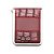 Kit manicure 9 peças, estojo em couro sintético texturizado, revestimento em tecido - Imagem 3
