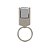 Mini pen drive em aço fosco, giratório, com tampa cromada e argola, com armazenamento de 4GB, 8GB, 16GB ou 32GB - Imagem 4