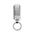 Pen drive em aço fosco, giratório, com tampa cromada e argola, com armazenamento de 4GB, 8GB, 16GB ou 32GB - Imagem 4