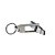 Pen drive em aço fosco, giratório, com tampa cromada e argola, com armazenamento de 4GB, 8GB, 16GB ou 32GB - Imagem 3
