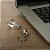 Pen drive em formato de lâmpada, argola e com armazenamento de 4GB, 8GB, 16GB ou 32GB - Imagem 2