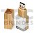Pen drive em cristal transparente e bambu, com armazenamento de 4GB, 8GB, 16GB ou 32GB - Imagem 1