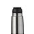 Garrafa térmica 350ml, inox com capa em couro sintético com alça em nylon, tampa externa rosqueável, tampa interna aciona com um clique - Imagem 4