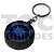 Chaveiro em plástico, formato de pneu, "roda” em plástico colorido com um lado liso para personalização, correntinha e argola - Imagem 3