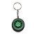 Chaveiro em plástico, formato de pneu, "roda” em plástico colorido com um lado liso para personalização, correntinha e argola - Imagem 9