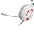 Headset gamer Redragon - Minos Lunar White - Surround 7.1, Branco e Vermelho - Imagem 4