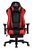 Cadeira gamer Rise Mode - A1 - Massagem, Preta e vermelha - Imagem 3