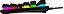 Teclado gamer HyperX - Alloy Origins Core PBT - RGB, HyperX Linear Red, Keycaps PBT - Imagem 4