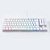 Teclado gamer APlus Tech - Barak White - Rainbow, Blue Switch, ABNT2 - Imagem 2