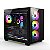 Gabinete gamer Liketec - Zeus V2 Black - Mid Tower, Vidro Temperado, ATX, Ventoinhas não incluídas - Imagem 5