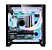 Gabinete gamer Liketec - Dasha Black - Mid Tower, Vidro Temperado, M-ATX, Sem Fan - Imagem 2