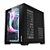 Gabinete gamer Liketec - Dasha Black - Mid Tower, Vidro Temperado, M-ATX, Sem Fan - Imagem 3