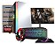 PC Gamer - Zerus - A520m, 5600G, 8GB, M.2 256GB, Monitor Gamer 24 Pol, Kit Gamer - Imagem 1