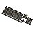 Kit Keycaps Redragon - Crystal Keycap Black - 117 teclas, ABNT2, PBT translúcido, Perfil OEM - Imagem 6