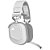 Headset gamer Corsair - HS80 RGB Wireless White - Dolby Atmos Spatial Audio, Drivers 50mm, Até 20 horas de bateria, - Imagem 3