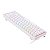 Teclado mecânico gamer Redragon - Castor Lunar White - RGB, Switch Redragon Brown, Formato 66%, ABNT2 - Imagem 6