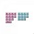 Keycaps The Key Company - Sylph Potion - 23 Unidades, Material PBT, Perfil DSA - Imagem 1