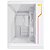 Gabinete gamer Redragon - Wideload Extreme Lunar White - RGB, Vidro Curvo, Preto, Mid tower, ATX - Imagem 5