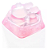 Keycap Zomoplus - Kitty Paw Sakura - 1 Unidade, Perfil OEM, Projetado para a tecla com altura R4, Coxins em silicone - Imagem 1