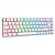 Teclado Akko - 3068B Plus Branco - ABNT2, RGB, Wireless, Bluetooth, Formato 65%, Switches Akko Pink, Hotswap - Imagem 3