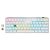 Teclado mecânico gamer Corsair - K70 PRO Mini Wireless White - RGB, Sem fio Slipstream, Switch Cherry MX Speed, Layout US, Forma do Teclado 60% - Imagem 2