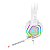 Headset RGB Redragon Medea Lunar White, RGB, Drivers 50mm - Imagem 7
