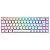 Teclado Mecanico Akko Gamer 3068b Plus, Wireless, Switch Orange, Branco - Imagem 1