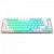 Teclado Gamer Mecânico Castor Pro Wireless Bluetooth Switch Gentle Lime ABNT2 65%, Branco E Menta - K631RGB-PRO-GW-PT-GENTLE-LIME - Imagem 5