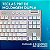 Teclado Mecânico Gamer Sem Fio Logitech G915 X Lightspeed, Design TKL RGB Lightsync, USB ou Bluetooth e Switch GL Tactile, Branco - Imagem 10