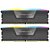 Memória RAM Corsair Vengeance RGB DDR5 64GB (2x32GB) 6000MHz - Preto / Cinza - Imagem 1