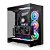 GABINETE TT CTE E550 TG BLACK MID TOWER 3 TEMPERED GLASS - Imagem 1